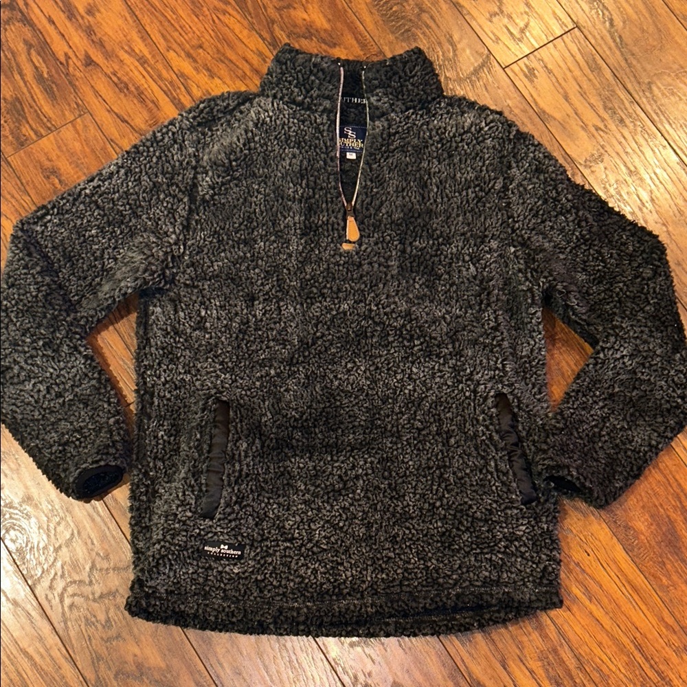 Simply Southern  Zip Up Sweater